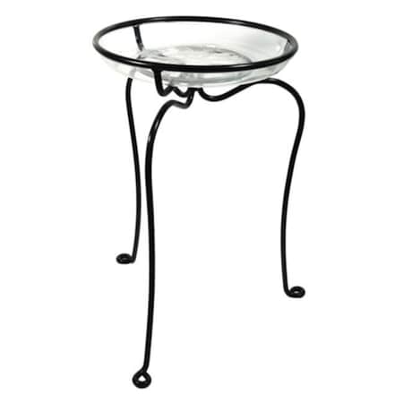 Plastec Plastec PLIDPS21BK Plastec The Decorator Plant Stand; 21-Inches; Black PLIDPS21BK